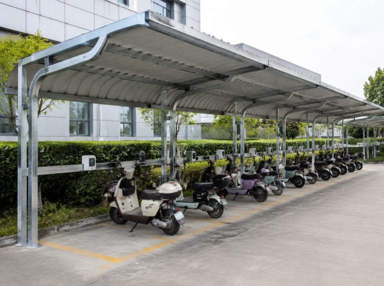 龙子湖区电瓶车充电棚